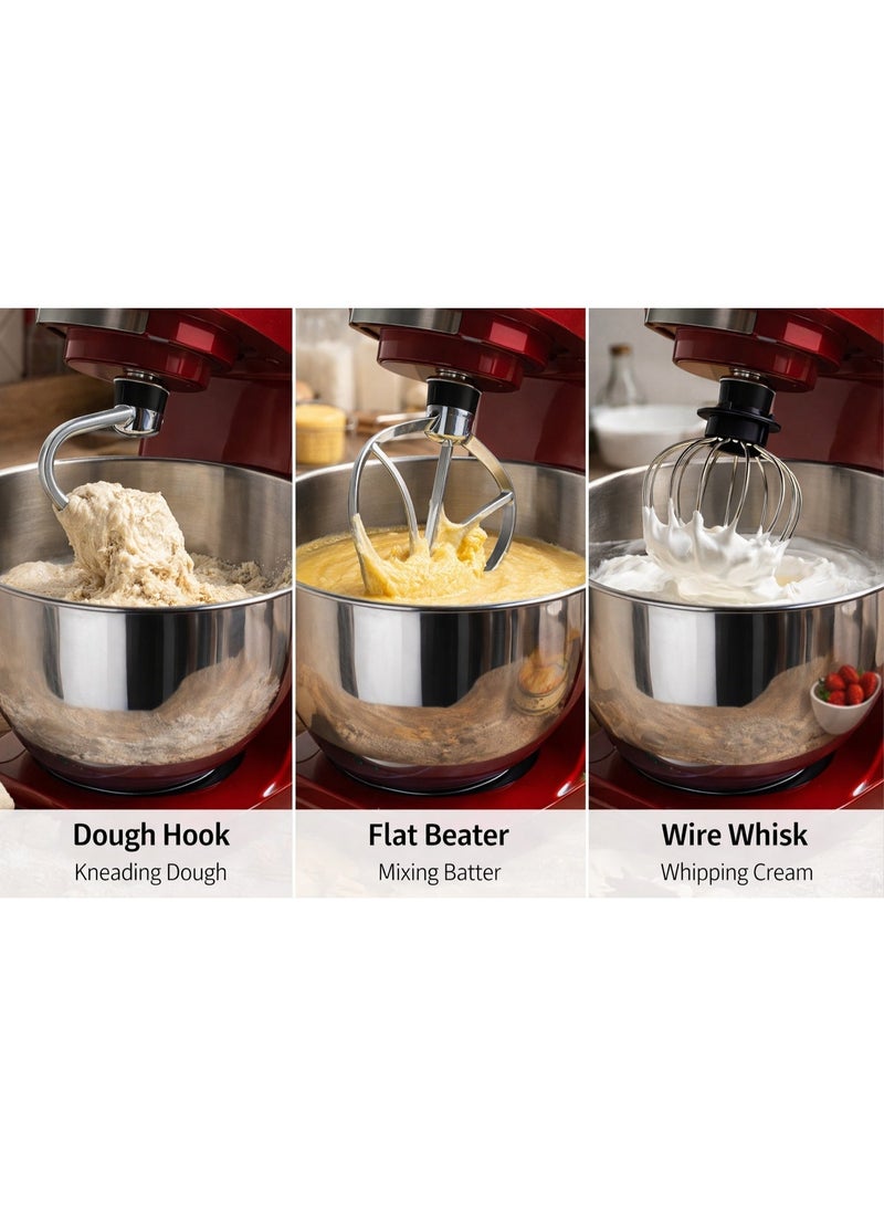 Jessav Electric Stand Mixer 7 Letter 1200 Watt 6 Speed 3 Years Warranty - Image 2